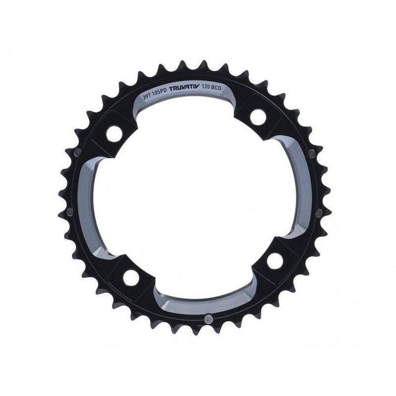 Sram Mtb 2x10 Small Pin Bb30 Chainring Matt Black