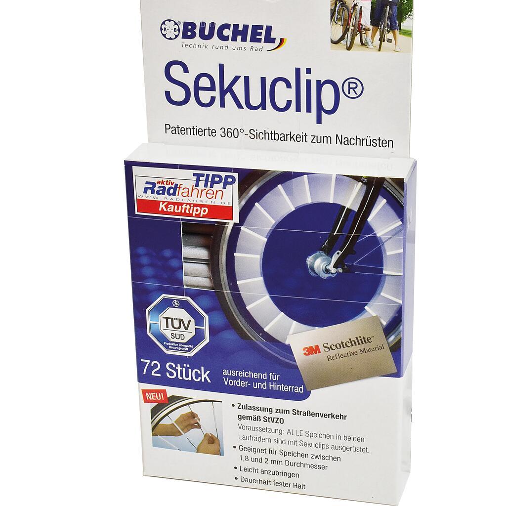 3M Speichensticks Scotchlite Sekuclip 80 mm 72 Stück