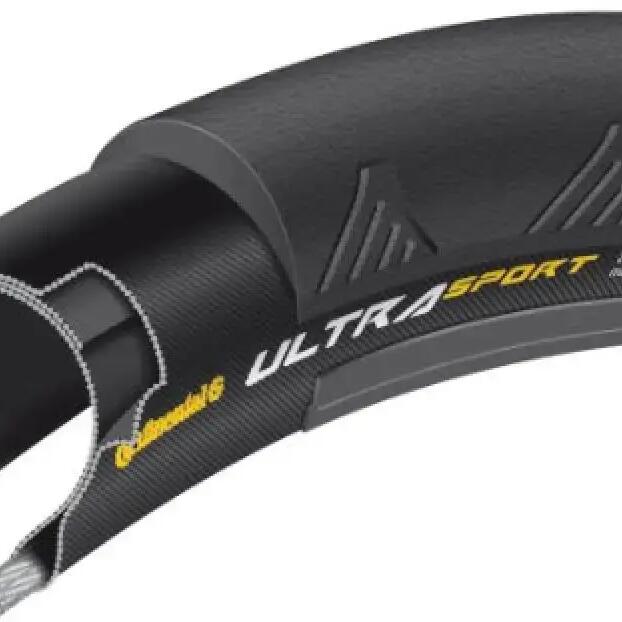 Ultra Sport III Tyre-Wire Bead PureGrip Compound Road Black/Black 27 X 1-1/4