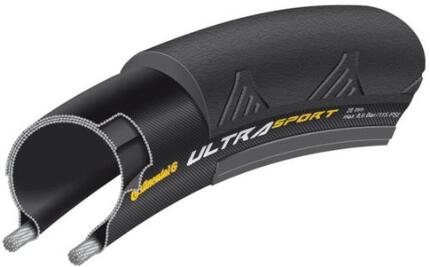 Continental Reifen Conti 32-630 Ultra Sport 3 E-25 Draht schwarz-skin