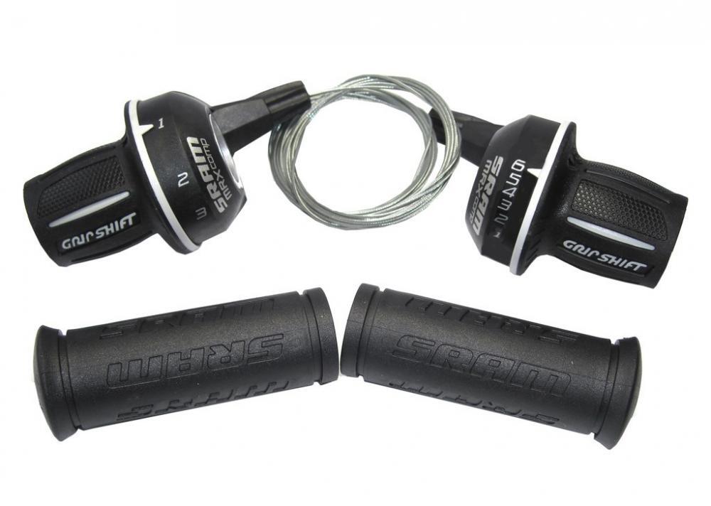 Set cambio bici anteriore e posteriore Sram MRX Twister 6 vitesses 2/3