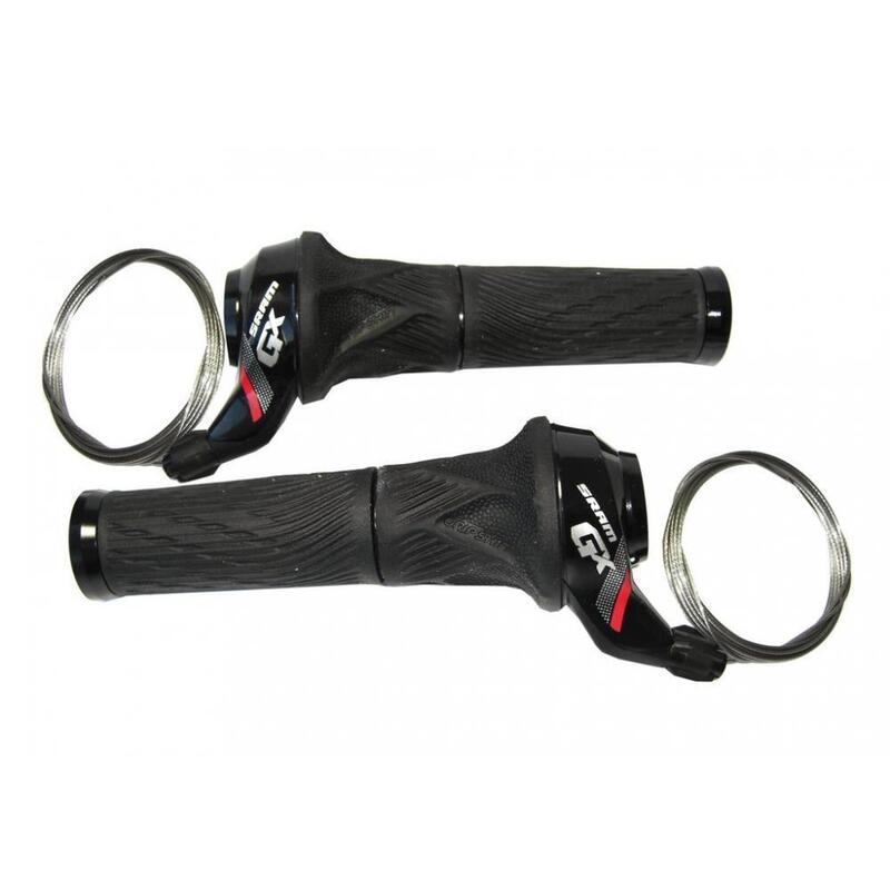 Sram Grip Shift Gx 2x11 Black-red