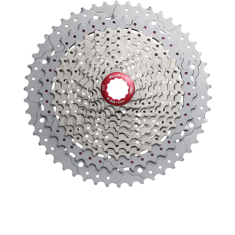 SUNRACE Cassetta SunRace CSMX8 11v Argento 11-51d