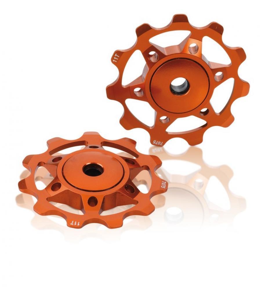 Galets XLC PU-A02 de 8 à 11V Orange 2/2