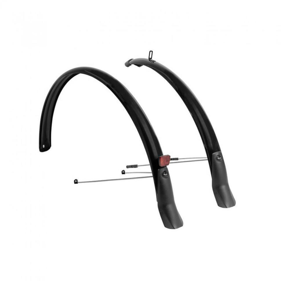 Komplet Błotników 28"  Mg-F05 51Mm Czarny