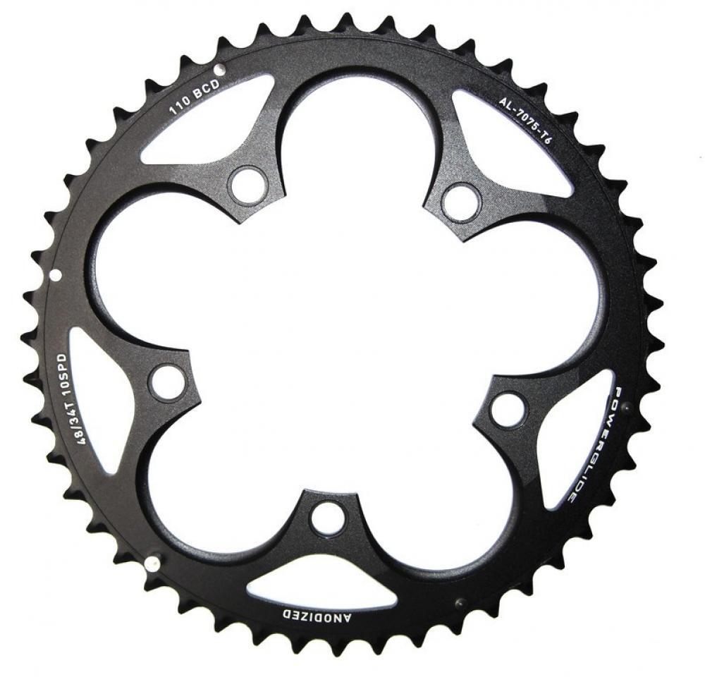Corona Bici Sram Road 48T 110 Alu 4mm L-Pin gxp 2/3