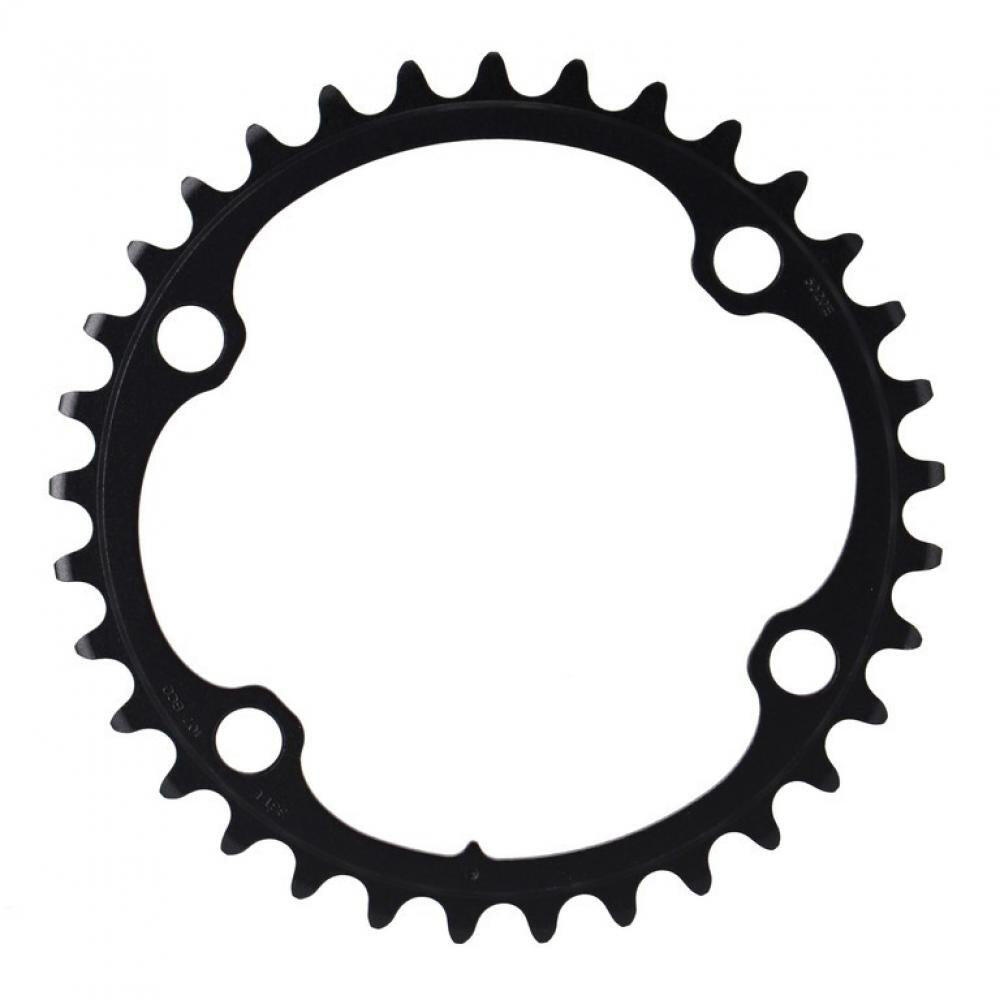 Sram Kettenblatt Road Rival 107 BCD 2x12 00.6218.029.003,schwarz, 33 Zähne, Alu 2/3