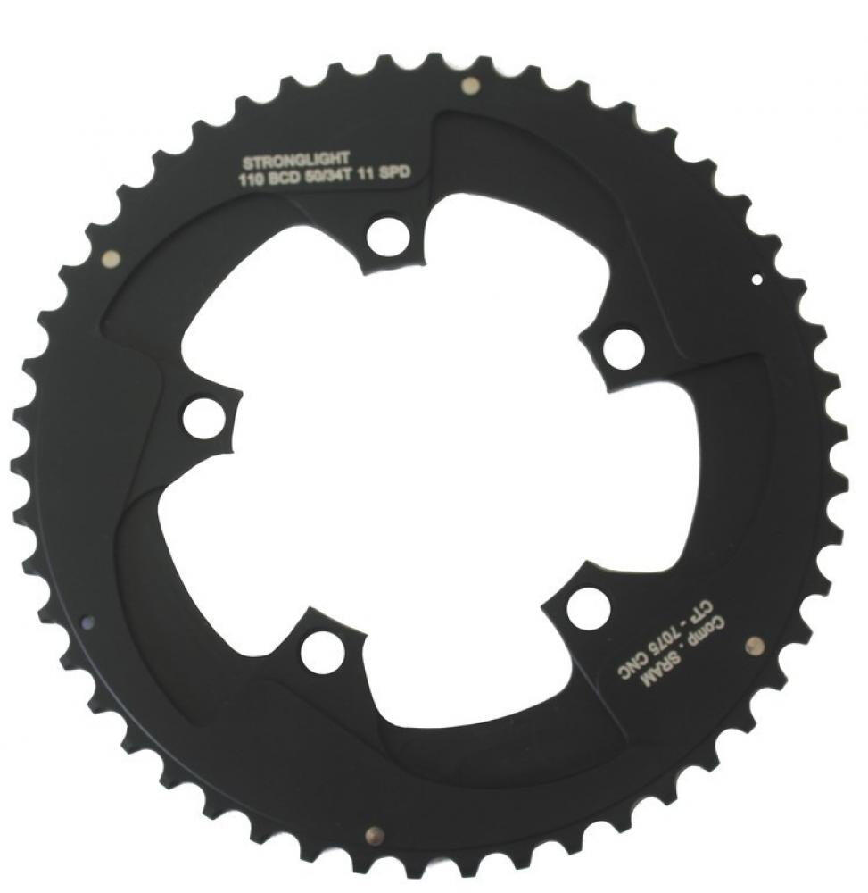Stronglight plateau Sram Force/Red22 extérieur 52(38) dents ct² 11 vitesses 2/3