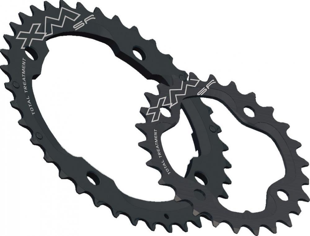 Miche plateau MTB XM TT SR BCD120/80 extérieur 40 dents noir 10 vitesses 2/3