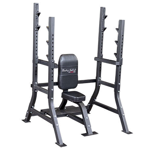 Pro-clubline - Pro Clubline Banc Olympique Shoulder Press Sosb250 - Banc De Musculation - Noir - Taille Unique - Decathlon