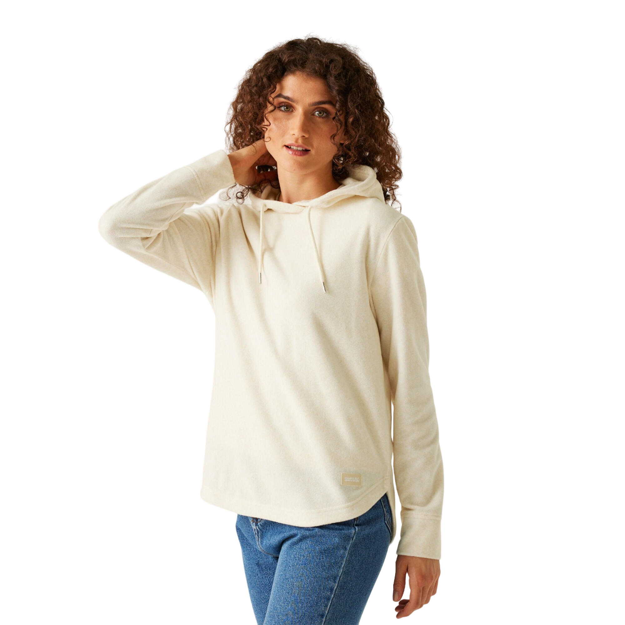 "Mayse" Kapuzenpullover für Damen Helles Vanillegelb 4/6