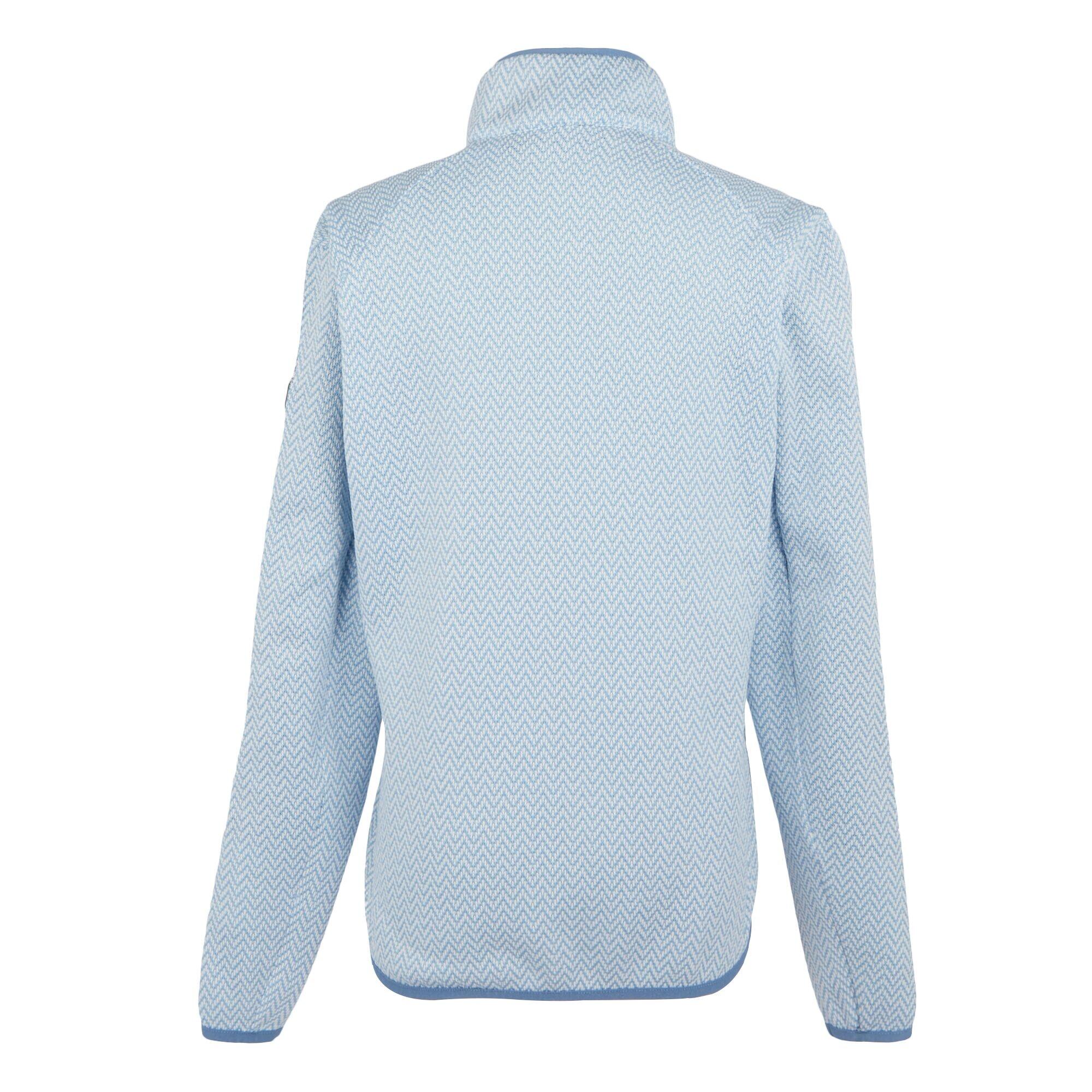 Womens/Ladies Elzie Full Zip Fleece Jacket (Clear Sky) 2/5