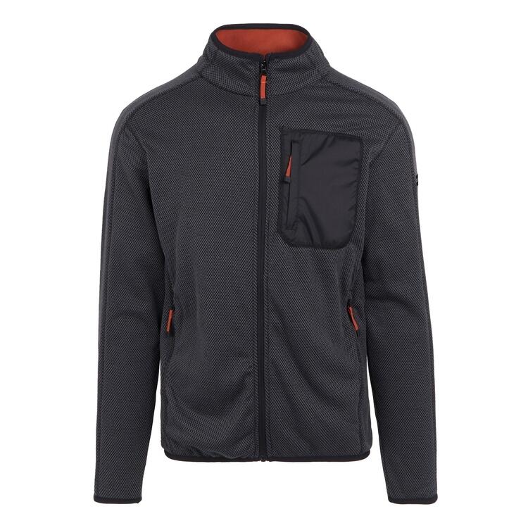 Veste Polaire KITOM Homme (Noir Chiné)