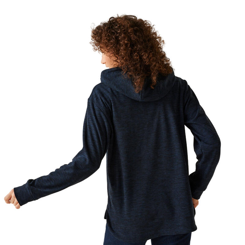 Sweat À Capuche MAYSE Femme (Bleu Marine / Noir Chiné)