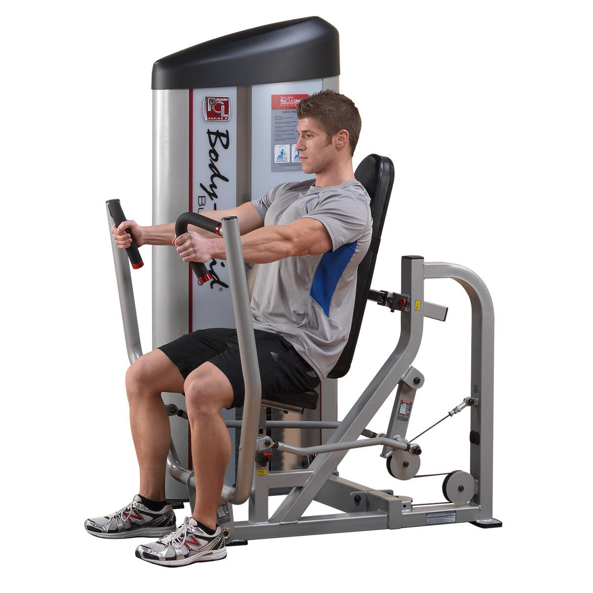 Body-Solid Pro Club Line Series II Presse poitrine Pro S2CP 2/5