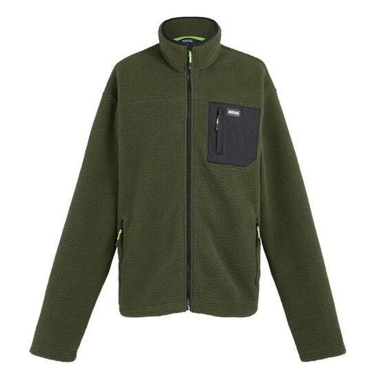 Veste Polaire FRANKIE Homme (Kaki Foncé)