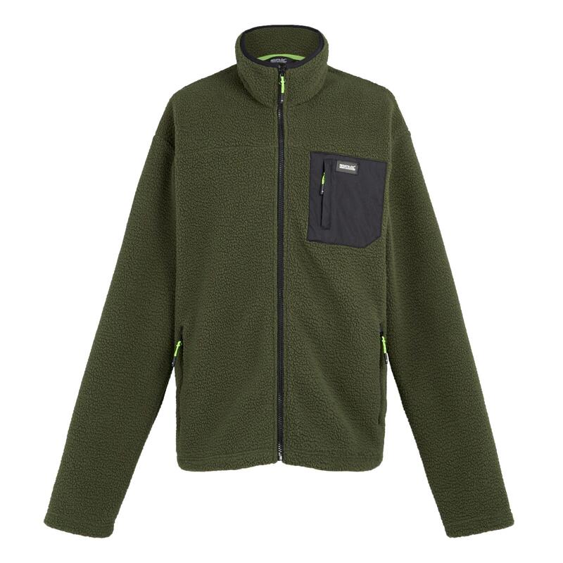 Veste Polaire FRANKIE Homme (Kaki Foncé)