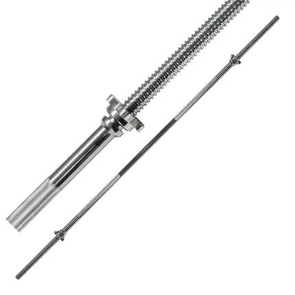 Body-Solid Barre Standard droite Filetée 180 cm (Ø25 mm) STBARTR180