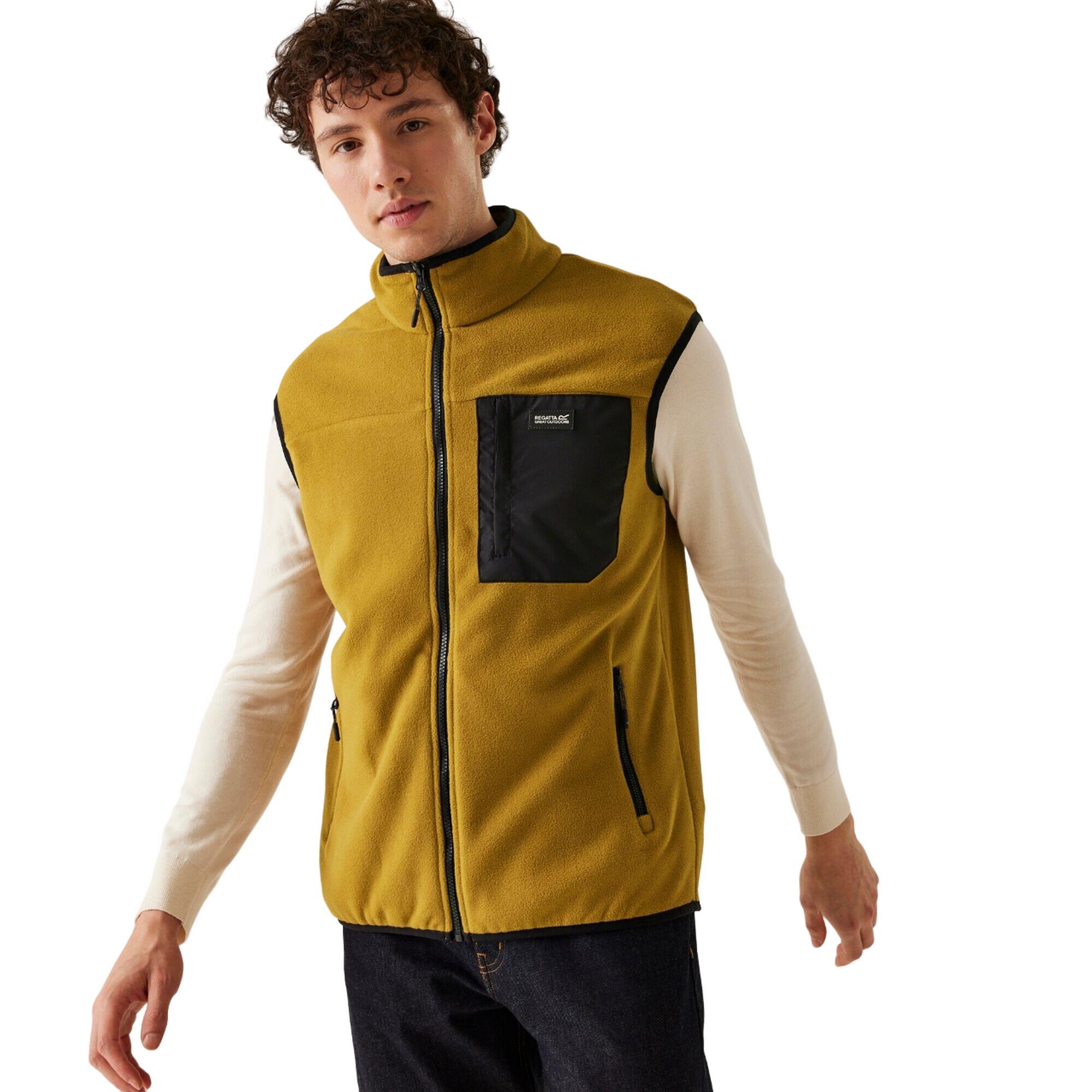 Veste Sans Manches FRANKIE Homme (Jaune Orangé) 4/5