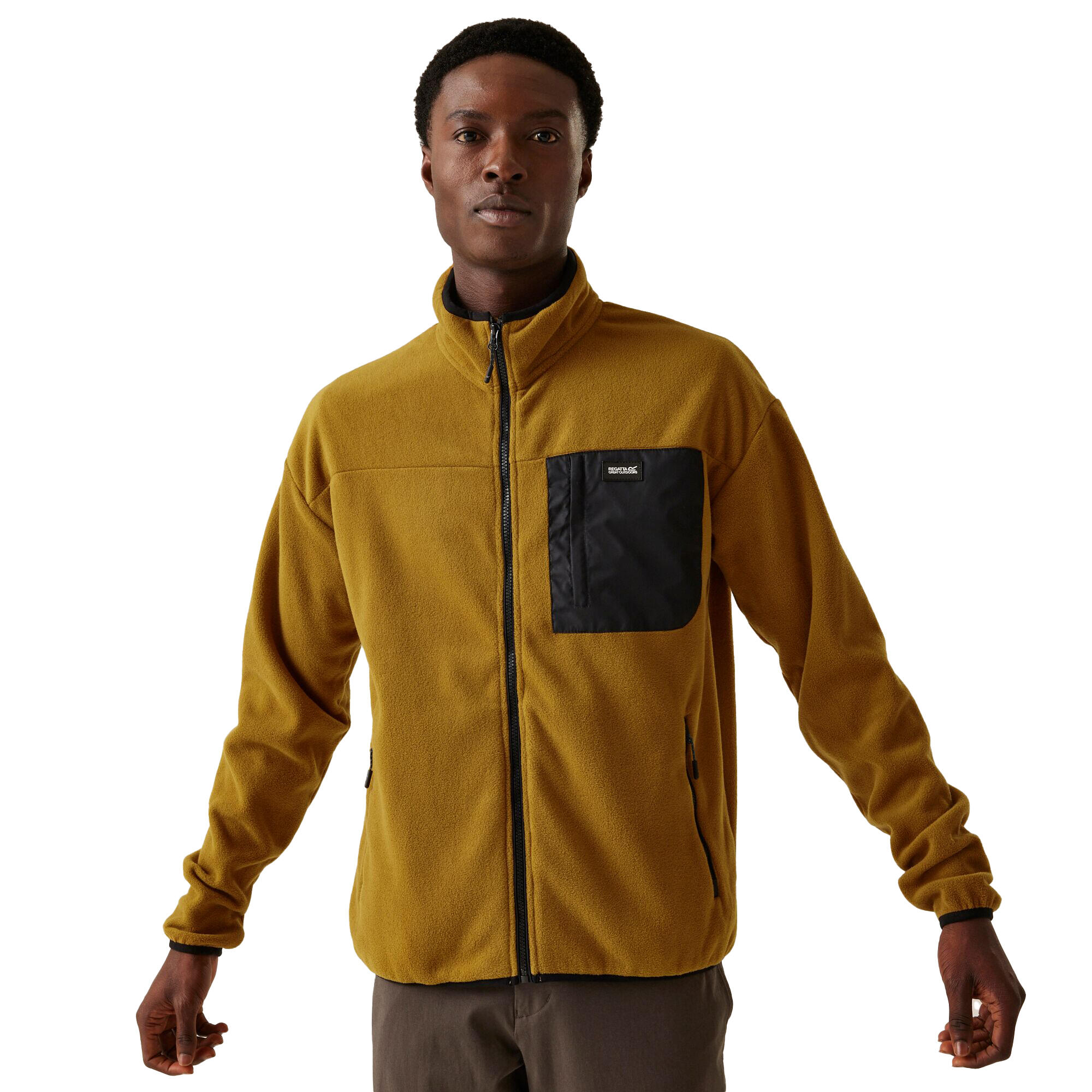 Casaco de lã com fecho de correr Frankie para homem Cumin 4/5