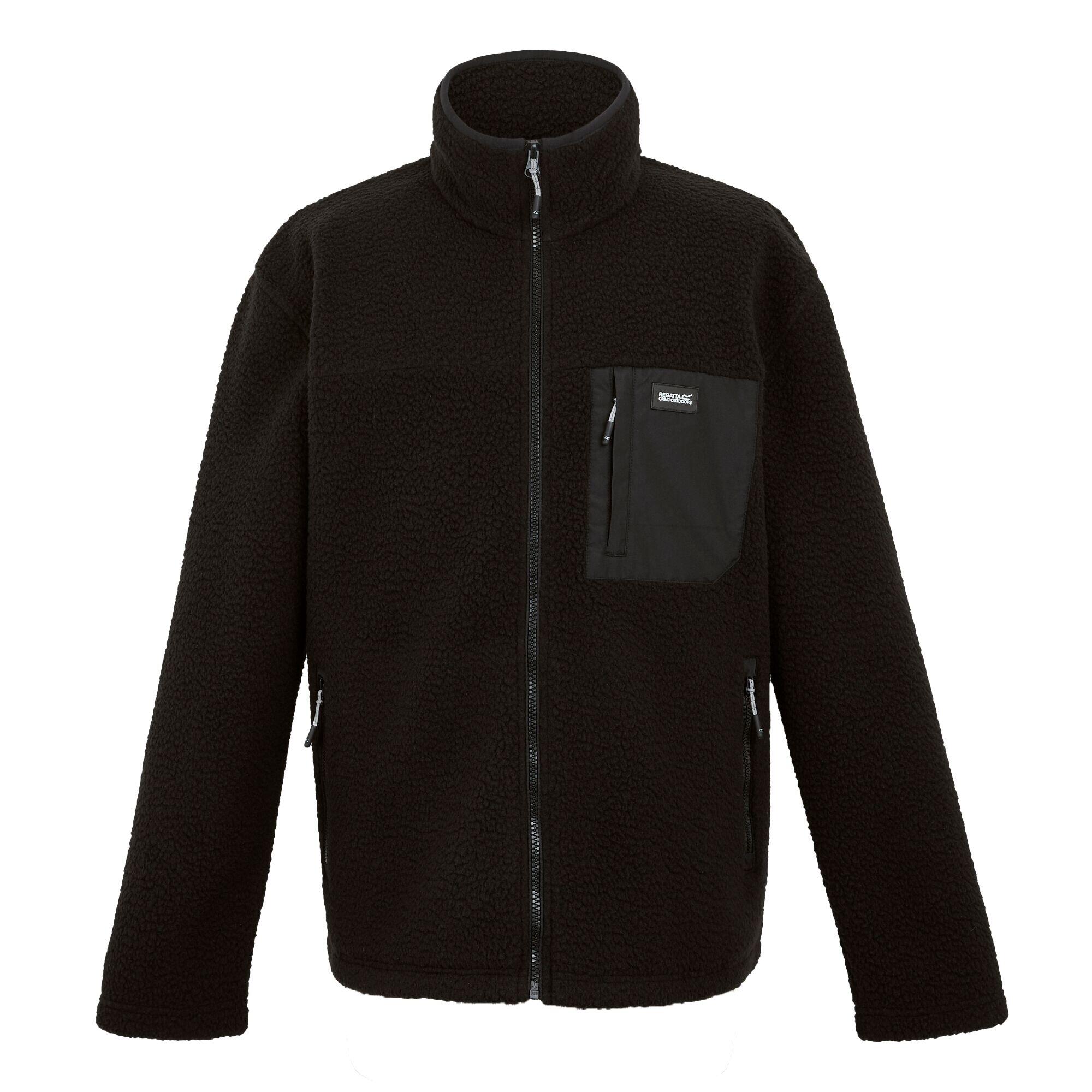 REGATTA Mens Frankie Borg Fleece (Black)