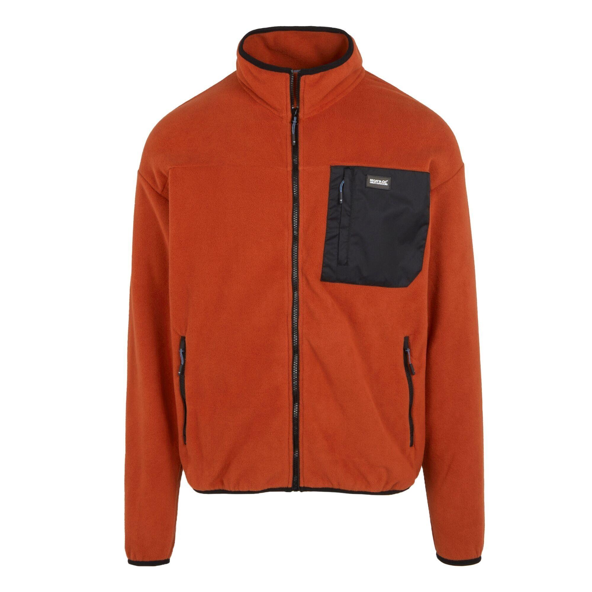 Regatta - Veste Polaire Frankie Homme (ocre Rouge) - Veste - Rouge - S - Decathlon