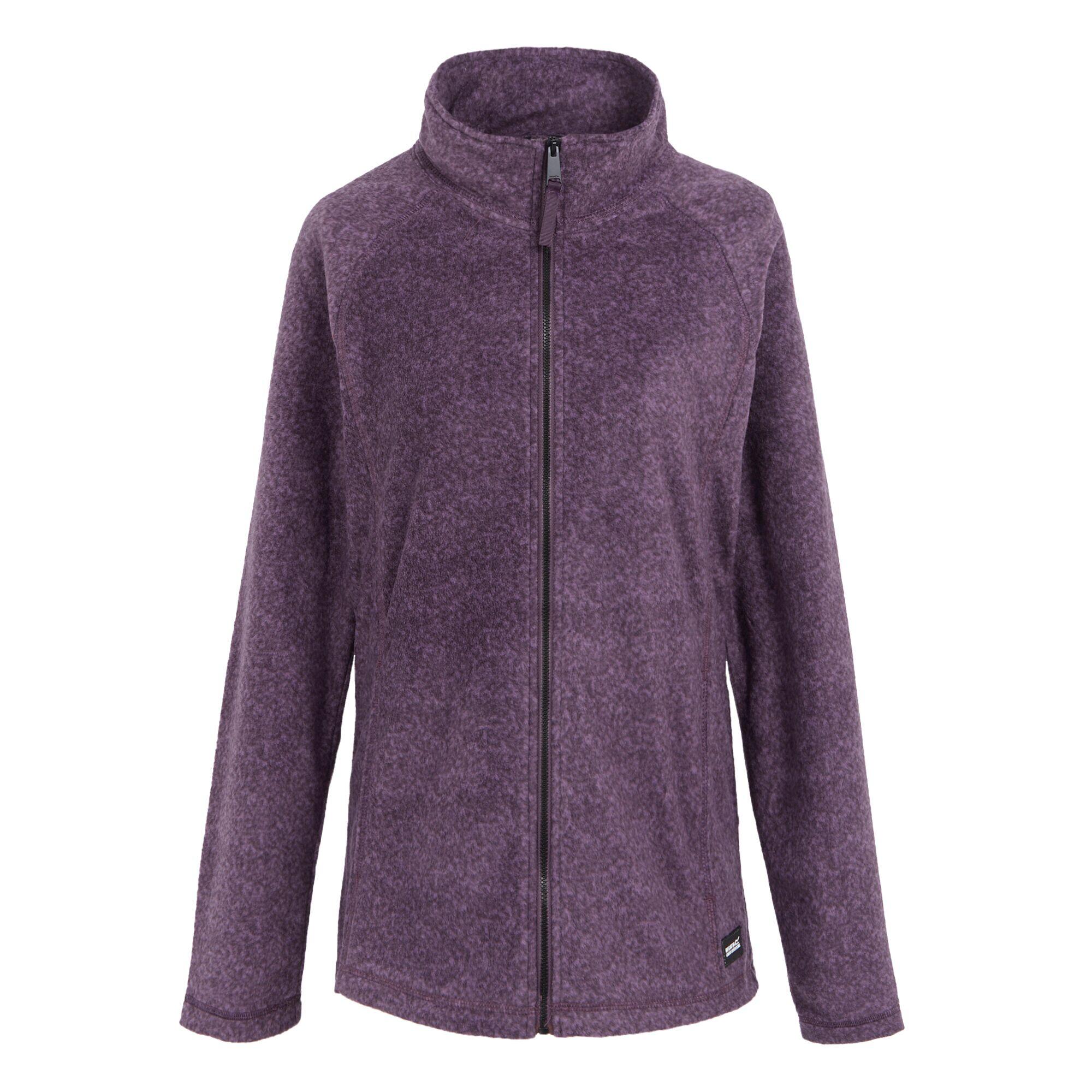 DARE 2B Womens/Ladies Mayse Full Zip Fleece Jacket (Deep Plum)