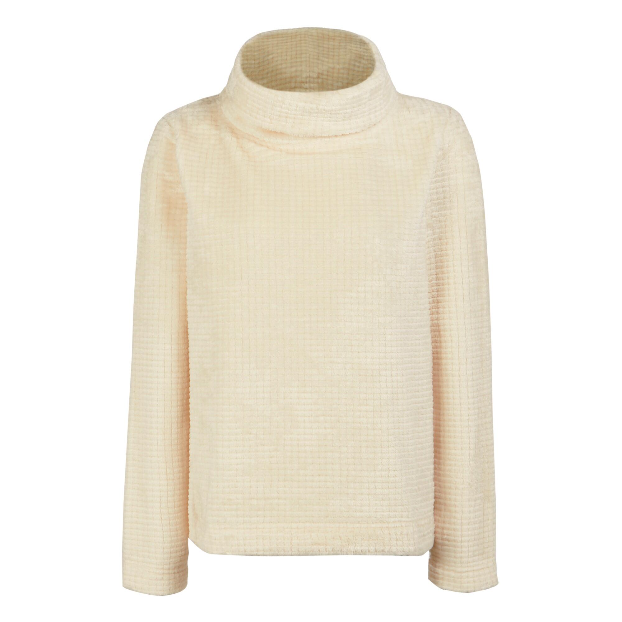 REGATTA Womens/Ladies Bardou II Velour Fleece Top (Light Vanilla)
