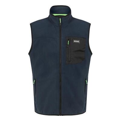 Heren frankie fleece gilet (marine)