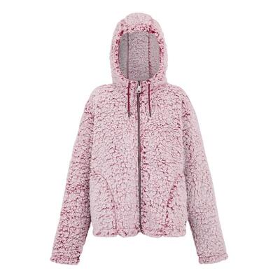 Giacca In Pile Con Cappuccio Donna Regatta Zelpha Vaniglia Chiaro