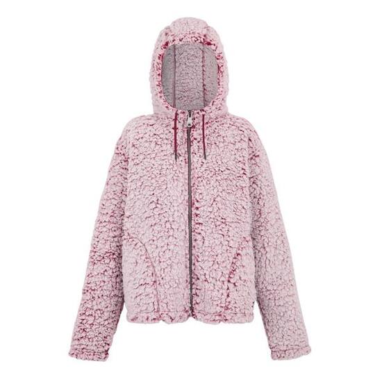 Giacca In Pile Con Cappuccio Donna Regatta Zelpha Prugna Profonda