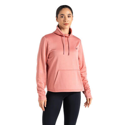 Dames lexan fleece top (zwart)