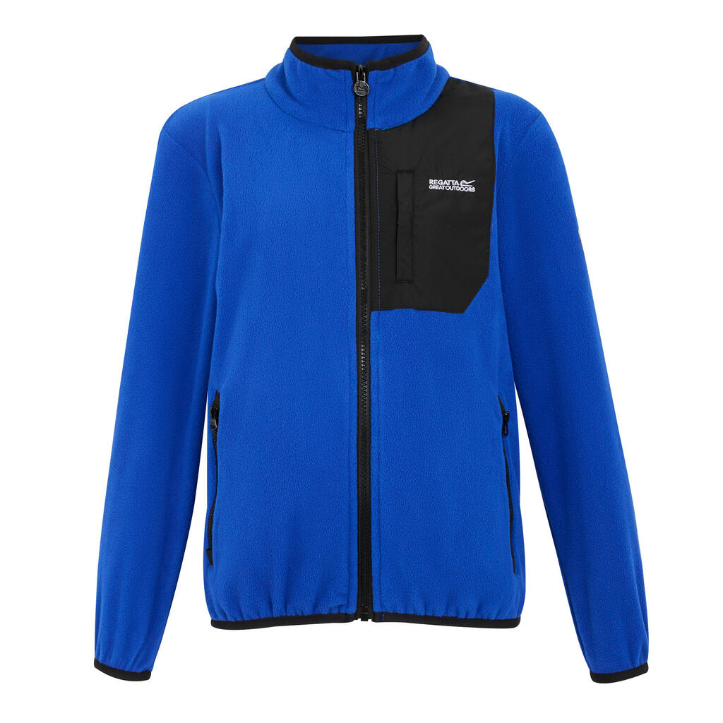Childrens/Kids Frankie Full Zip Fleece Jacket (Olympian Blue)