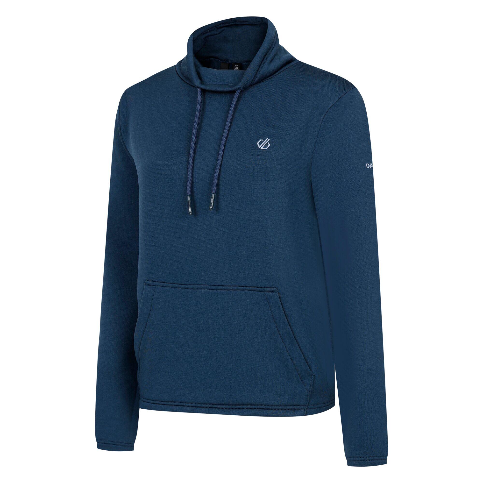 Dames Lexan Fleece Top (Maanlicht Denim) 3/5