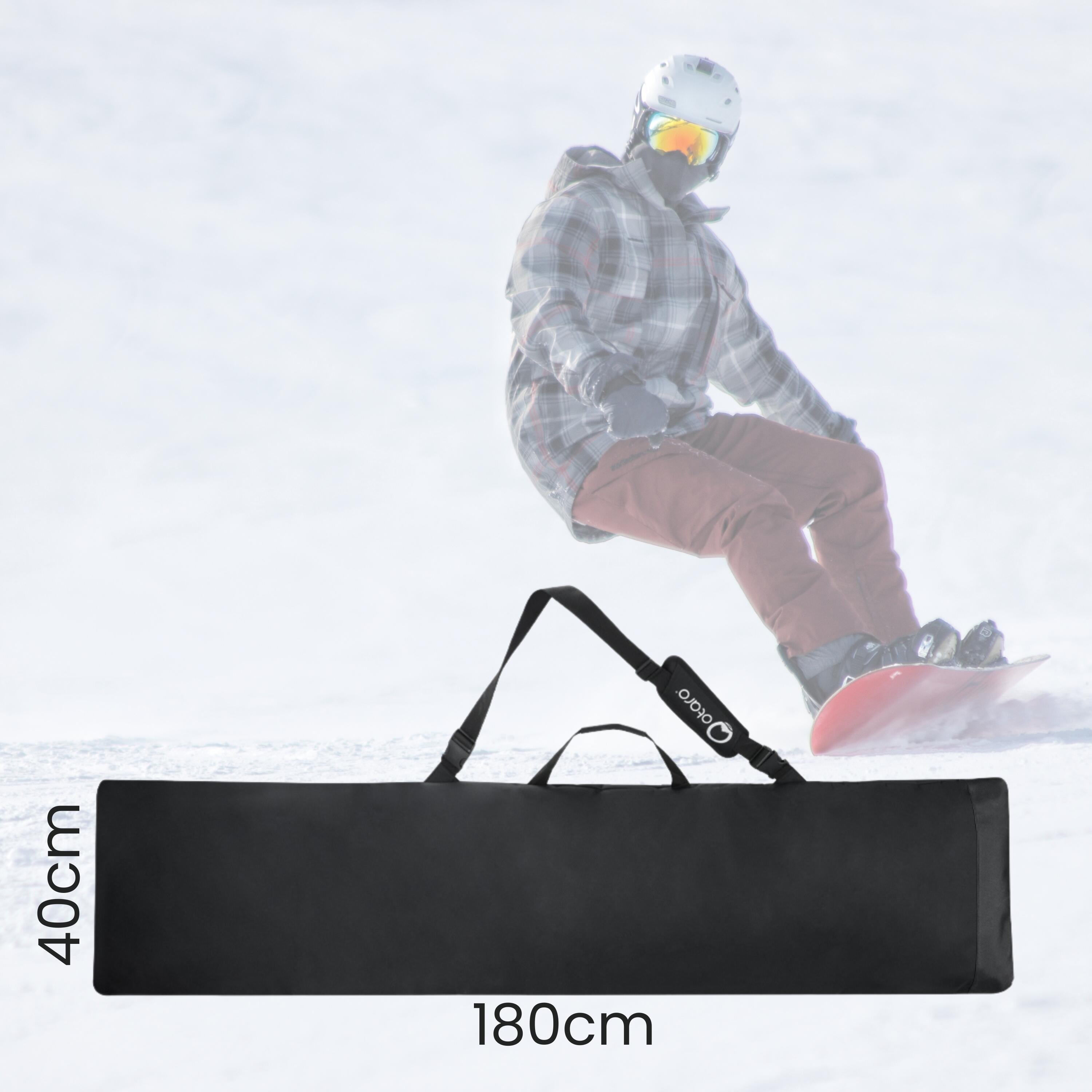 Driver13 ® Snowboard tas zwart - Boardbag - Snowboard tas zwart 175 cm