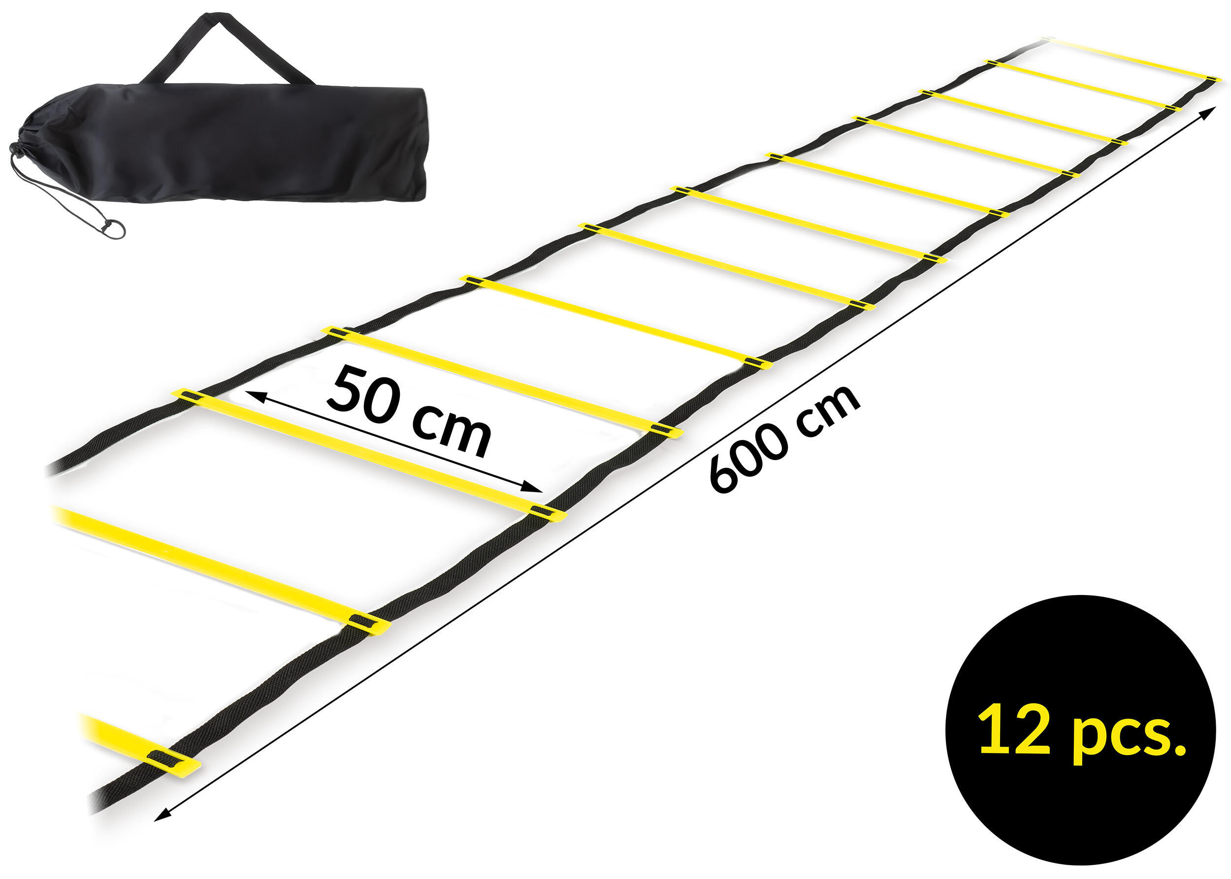 Drabinka koordynacyjna treningowa 6m Neo-Sport NS-967 3/3