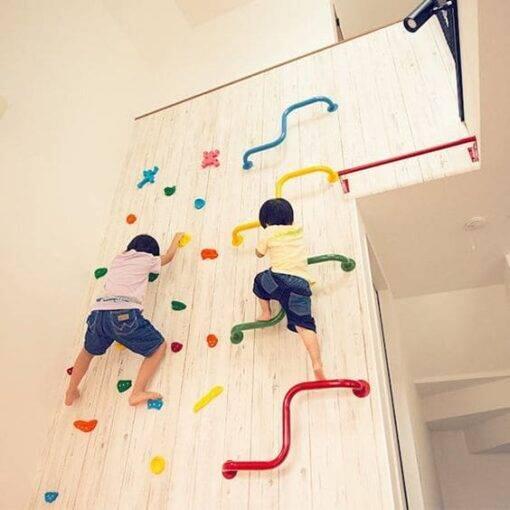RBX Gebogen Gymnastiek Optrekstang voor Wand en Plafond 6/7