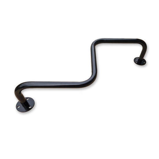 Gebogene Klimmzugstange Deckenmontage Türkis