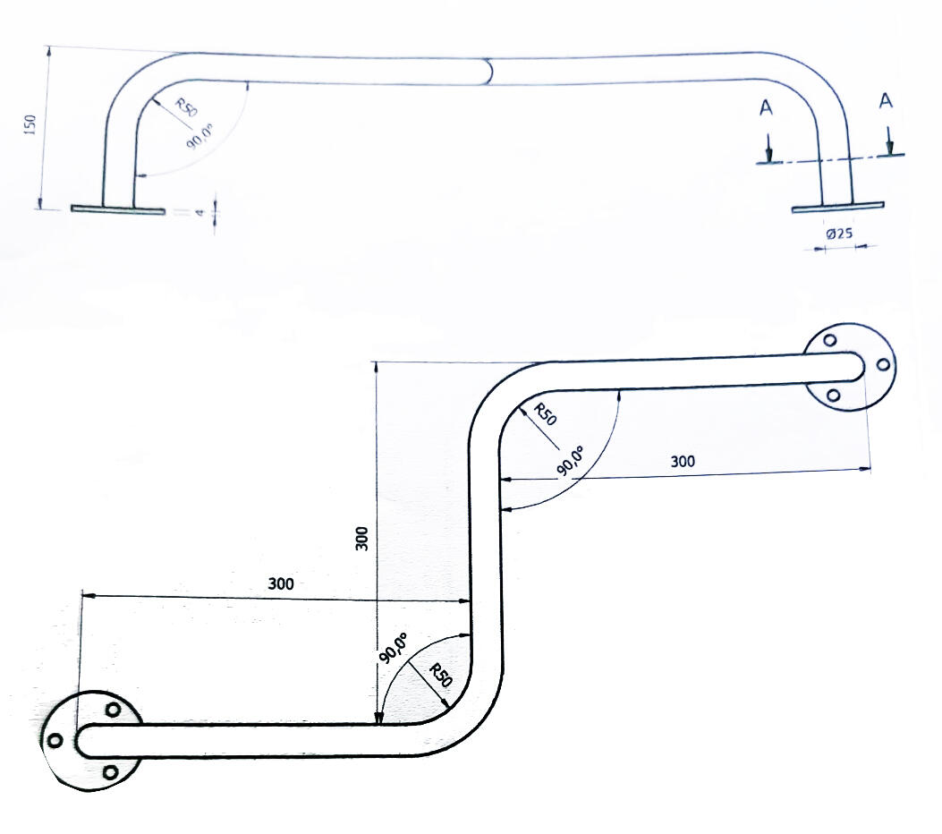 RBX Barre de Traction Gymnastique Incurvée Mur et Plafond 5/7
