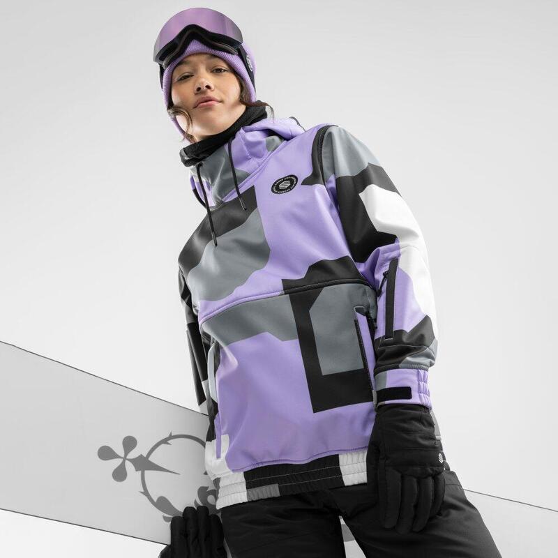 Veste snowboard femme Sports d'hiver W1-W Tignes Lavande