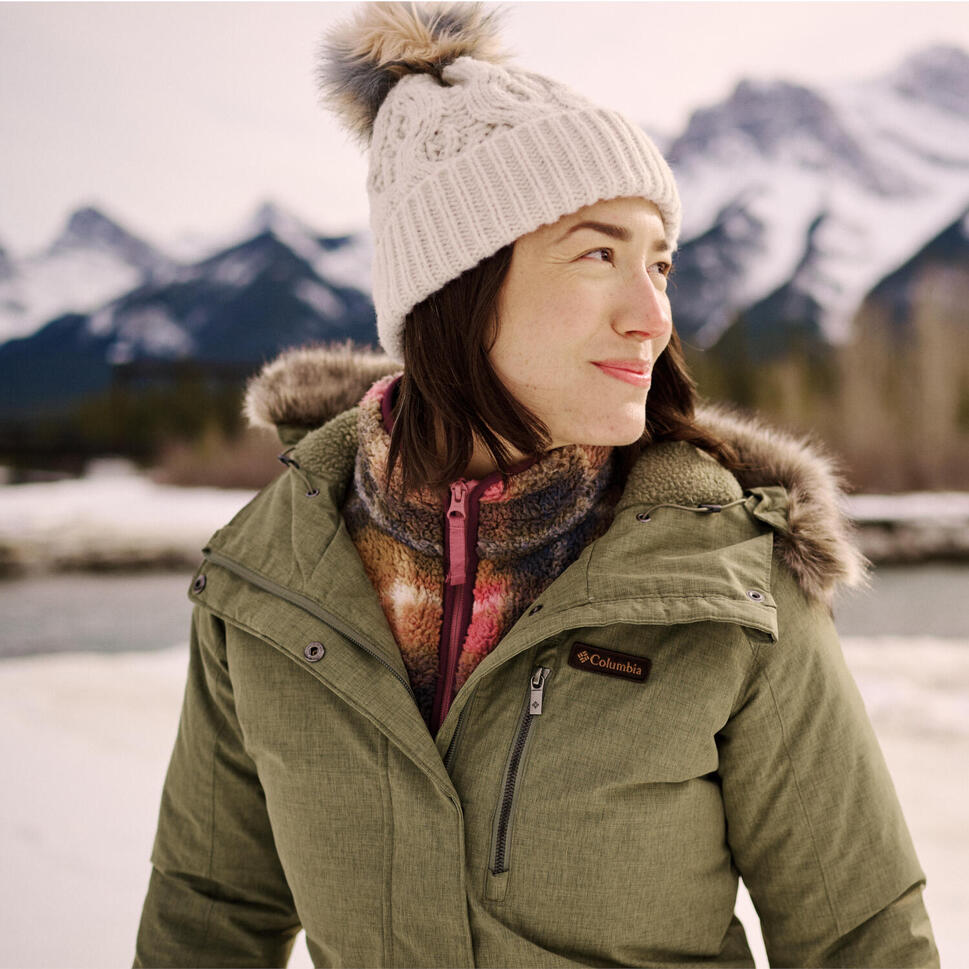 Czapka damska Boundless Days Cable Knit Pom Beanie