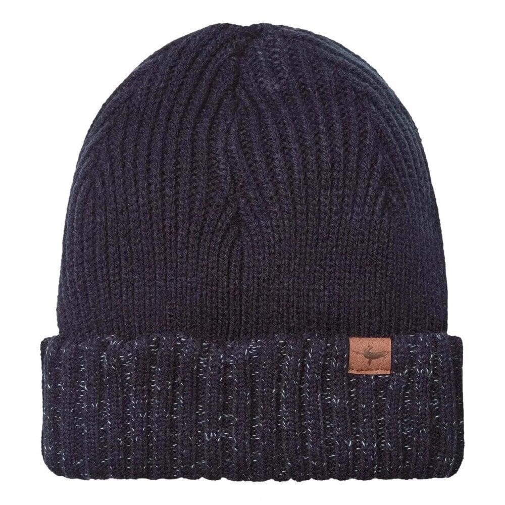 SEALSKINZ Mens Waterproof Cold Weather Roll Cuff Beanie Hat