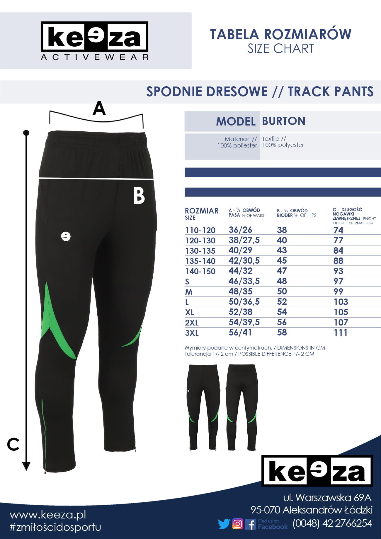 Spodnie dresowe Keeza Burton 3/3