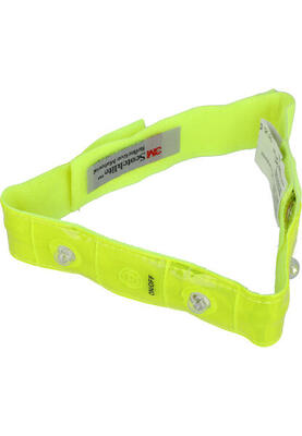 Reflecterende armband reflective band with 4 leds