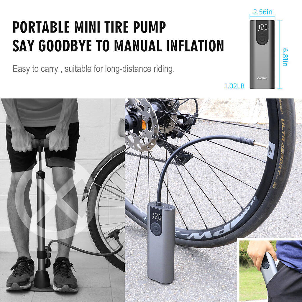 Cycplus A8 Electric Air Pump -  3