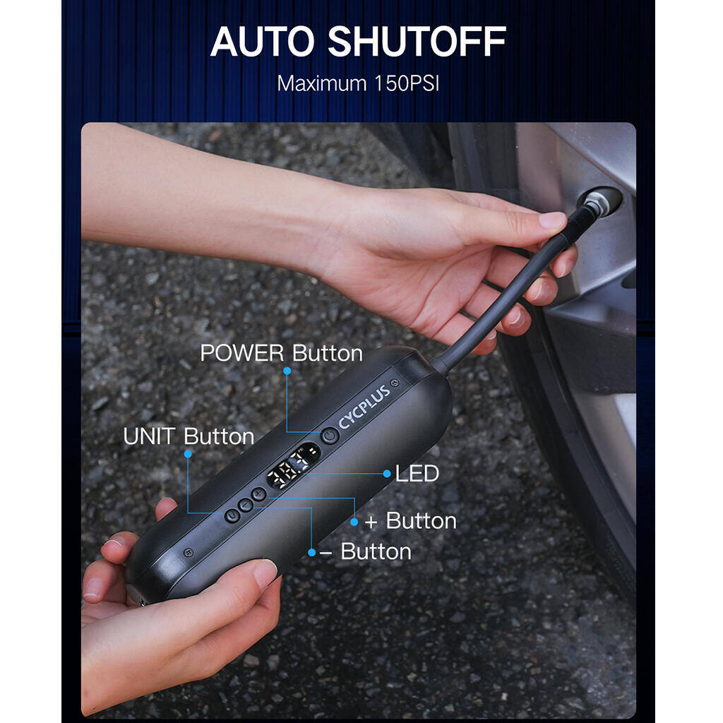 Cycplus A2 Electric Air Pump -  3