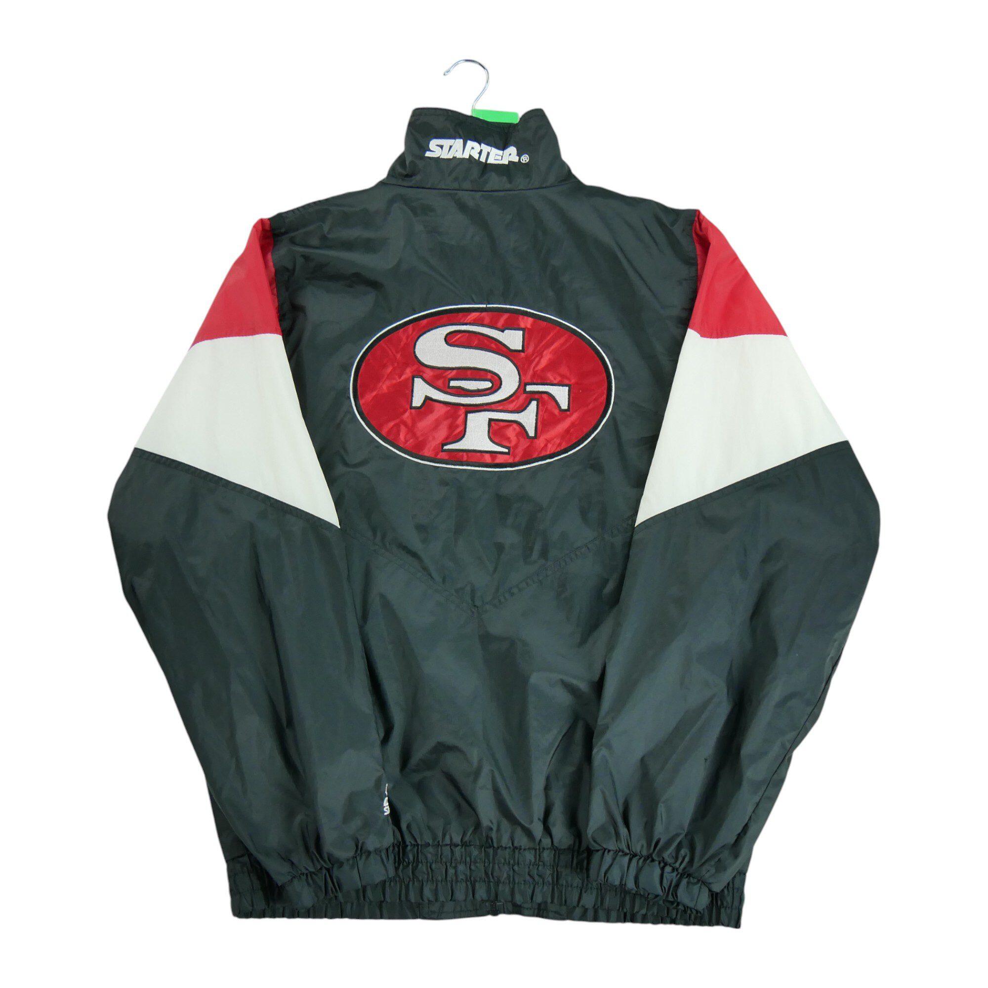 Starter - Reconditionné - Veste Starter San Francisco 49ers - Très Bon État - Coupe Vent - Noir - L. - Decathlon