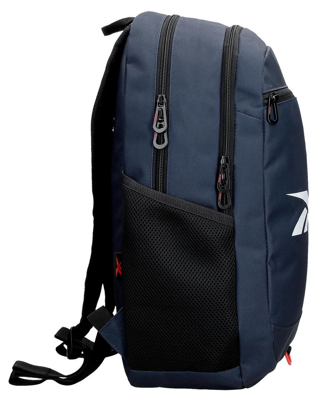 Mochila de dois compartimentos Unisex Reebok Wayland 47cm Azul marinho 4/5