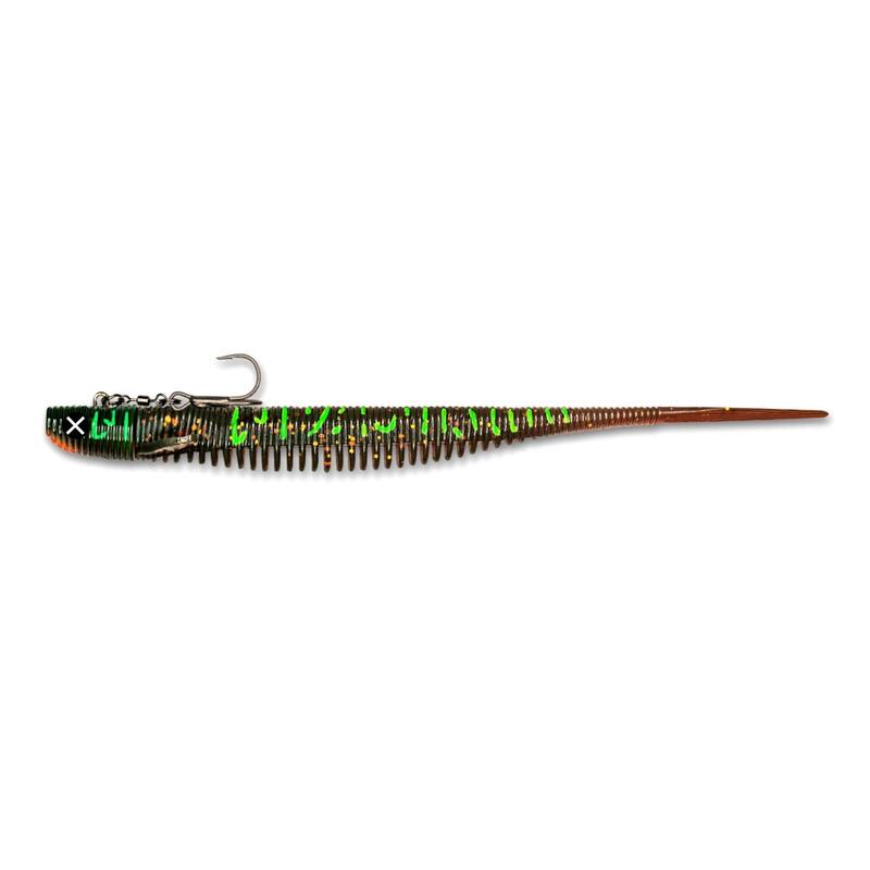 Softbait Monkey Lures - Stalking Lui - 25cm - Toxic Zebra