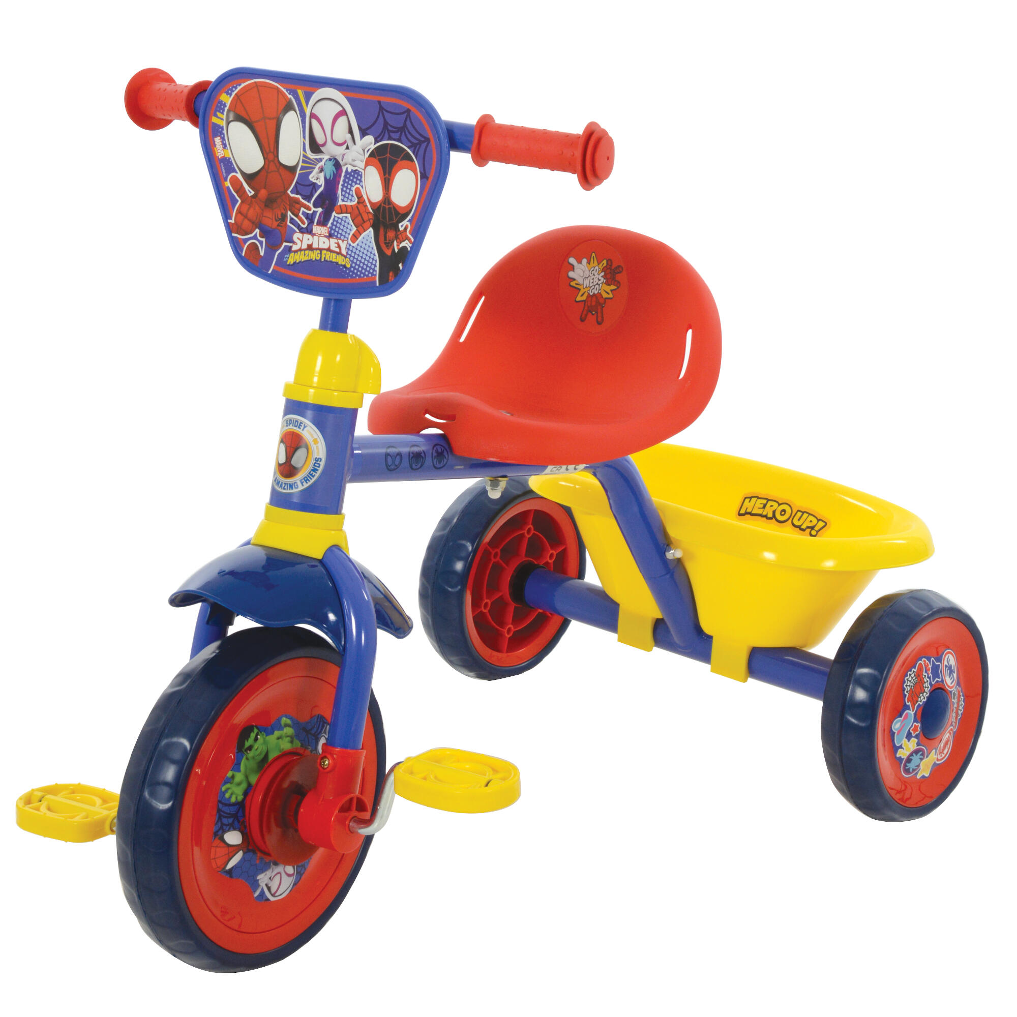 TRICICLO SPIDERMAN CON PEDALES 2/4